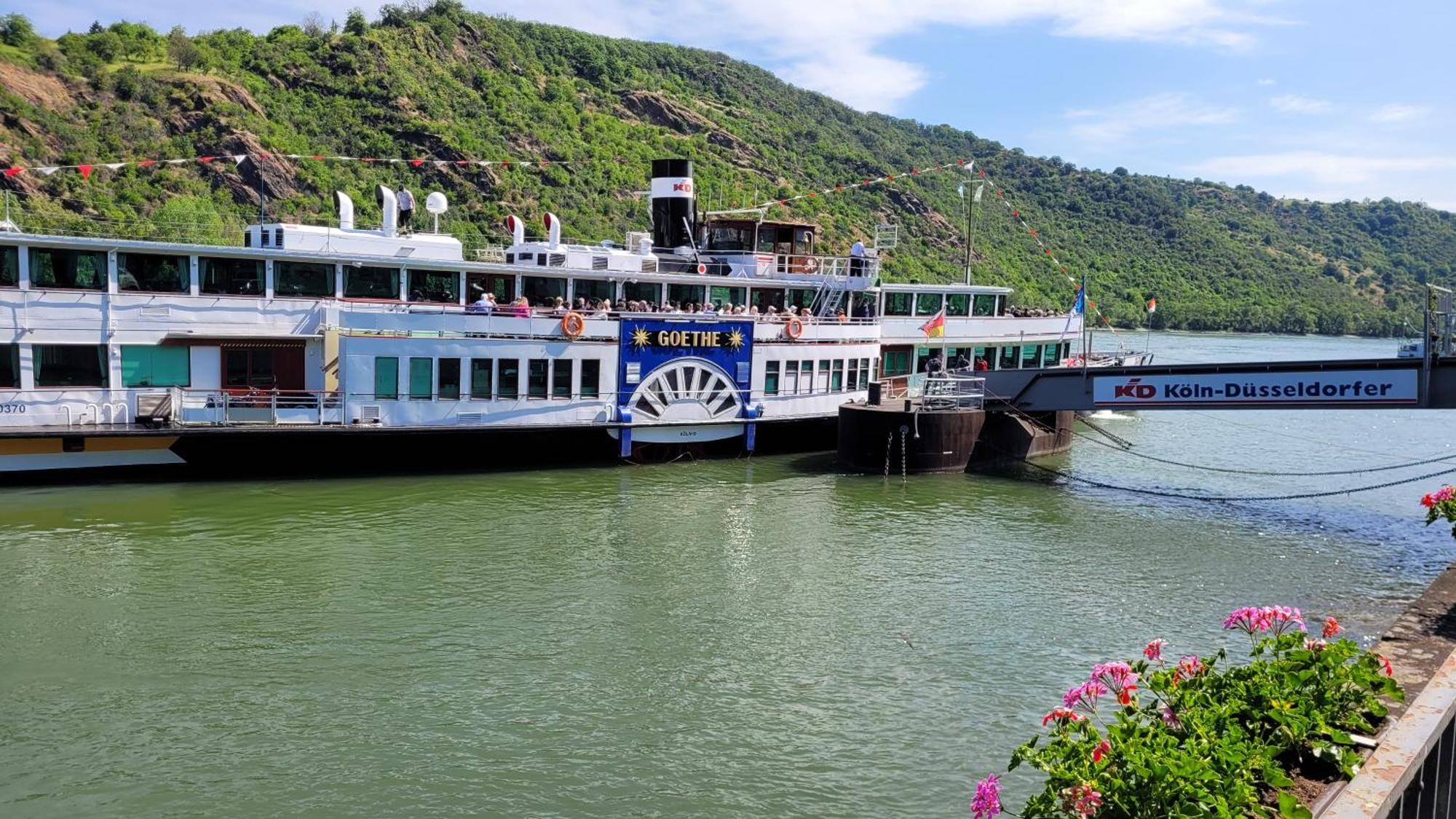 Urlaub Am Rhein, Ferienwohnung Mit Garten บอพพาร์ด ภายนอก รูปภาพ