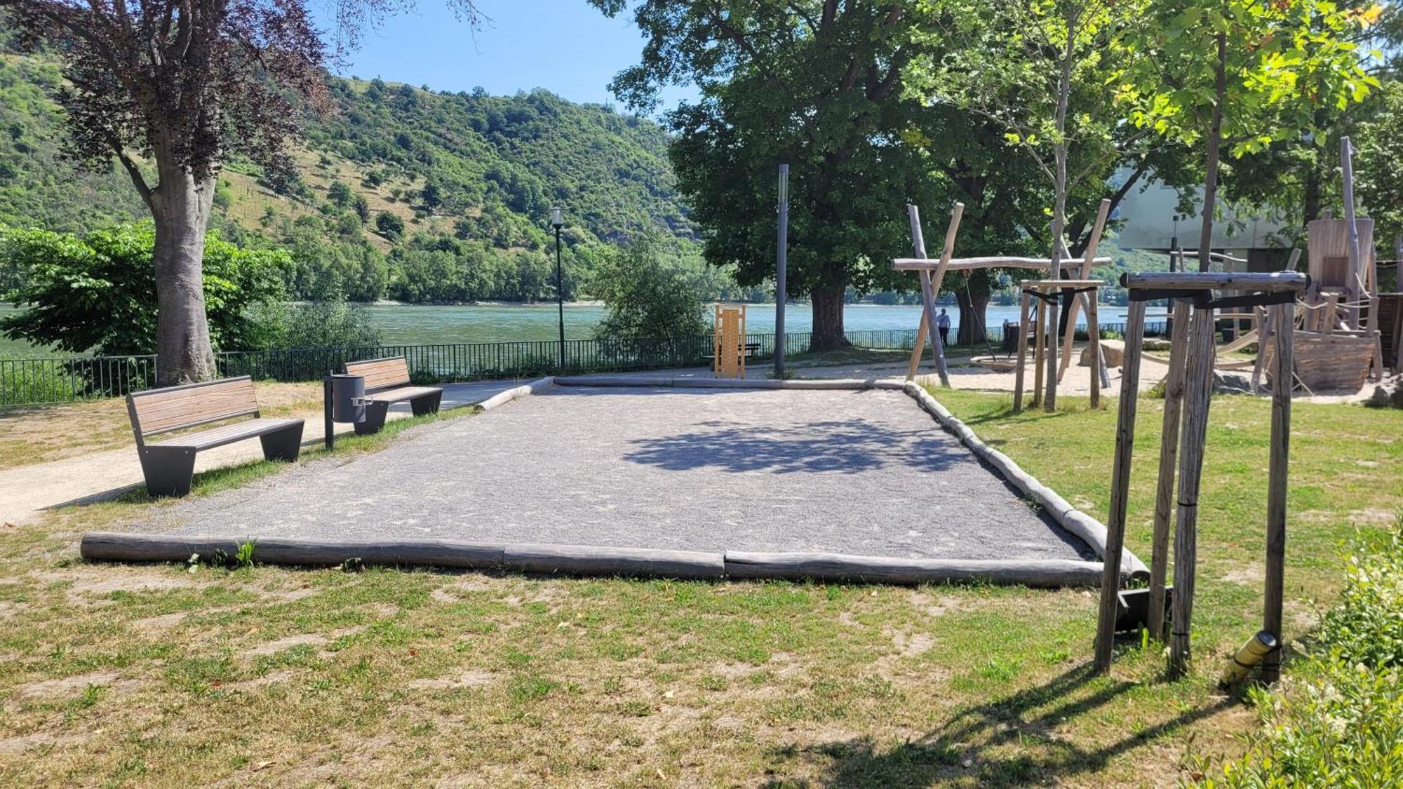 Urlaub Am Rhein, Ferienwohnung Mit Garten บอพพาร์ด ภายนอก รูปภาพ