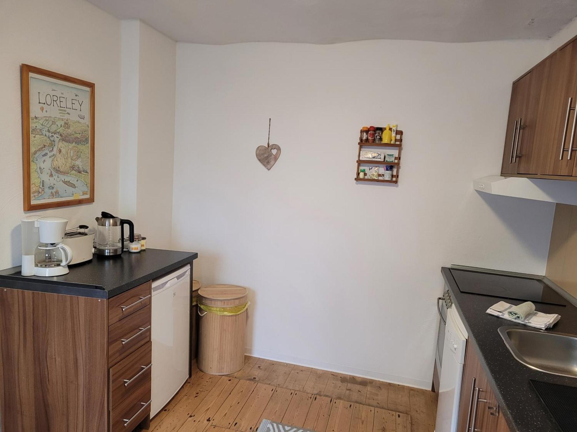 Urlaub Am Rhein, Ferienwohnung Mit Garten บอพพาร์ด ภายนอก รูปภาพ